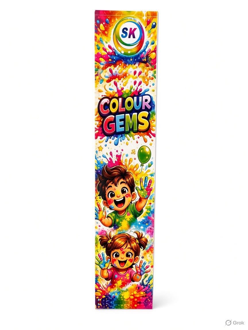Color gems 3Pcs