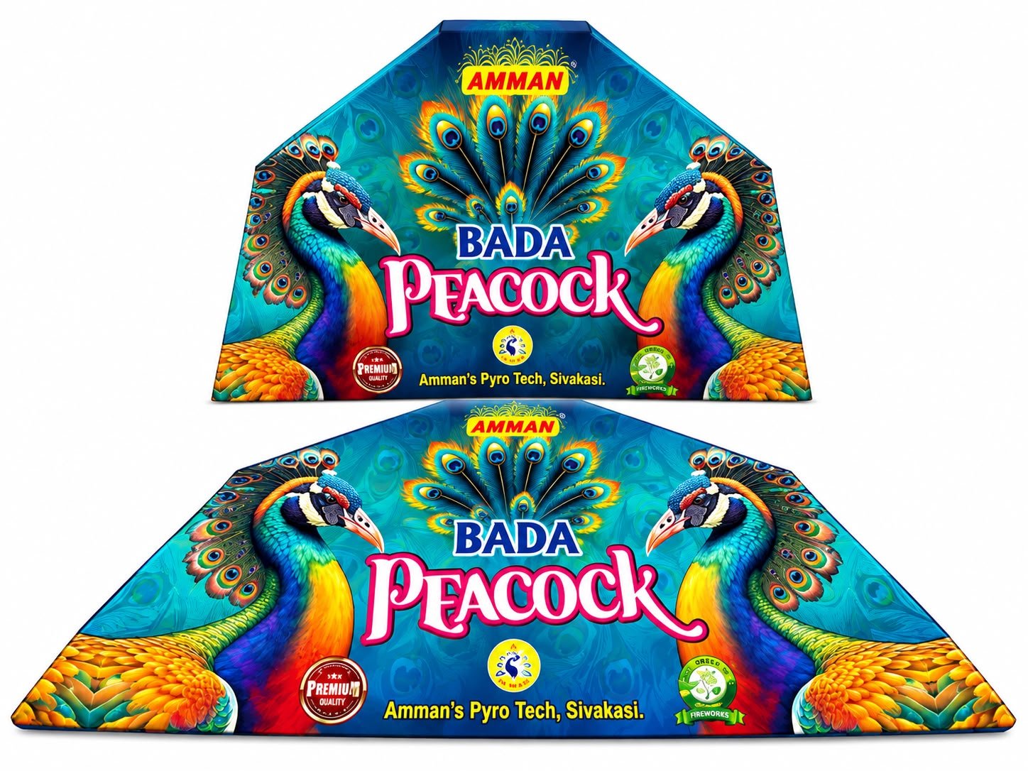 5 Phase Feathers Bada Peacock